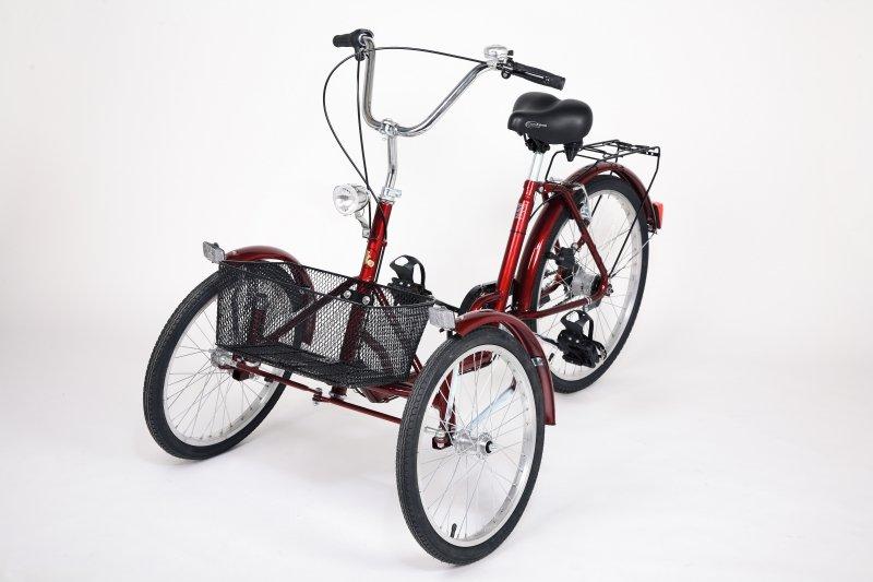 RR2P Rower trójkołowy z dwoma kołami z przodu